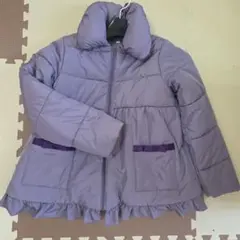 BeBe　中綿　ダウンコート　パープル　150
