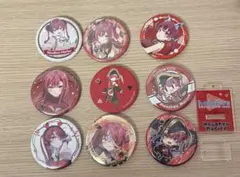 ホロライブ 宝鐘マリン 缶バッジ 9個セット