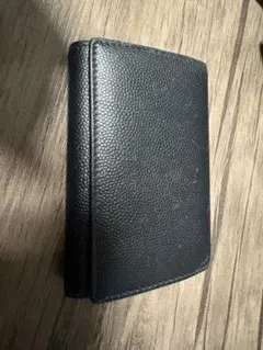 SAINT LAURENT PARIS サファイアレザーキーケース