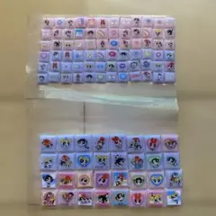 パワーパフガールズのDROP BLOCK SEAL、タイルシール2種