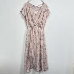 tocco closet ノースリーブワンピース　花柄　ロング　Mサイズ