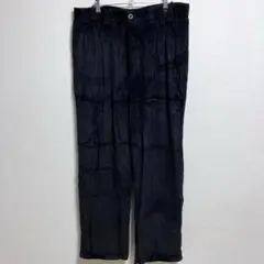 【 vintage❗️】90s コーデュロイパンツ ブラック 34×30 バギー