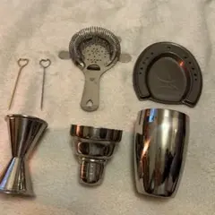 ステンレス製　カクテル　シェーカー　セット
