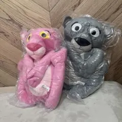 ピンクパンサーむぎゅっとBIGぬいぐるみ　ピンクパンサーぬいぐるみ
