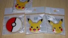 ピカチュウ・ポケモンボールマグネット4個セット