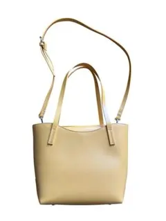 ZARA イエローショルダーバッグ　2way