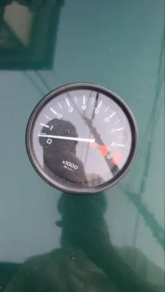 ☆自動車タコメーター 125Φ7色カラー 11,000 回転 - メルカリ