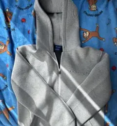 Champion グレー フルジップパーカー Lサイズ