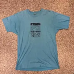 90s USA製 8kRIVERRUN Tシャツ 動物t アニマル プリント