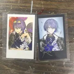 にじさんじ 小柳ロウ Dytica 2周年 チェキ 箔押し