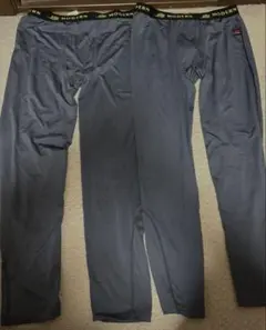 【年末セール‼️】温熱プリント　インナータイツ2枚組　LLサイズ　チャコール