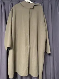 KBF フード付きロングコート