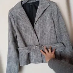 19号ベルト付きショートジャケット＆スカートセット