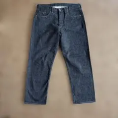 【A.PRESSE】Black Washed Denim Pants W36のサムネイル