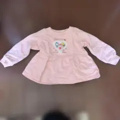 アンパンマン 長袖トレーナー95cm ピンク