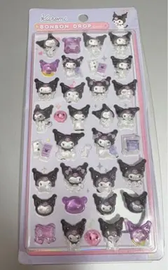 ボンボンドロップシール サンリオ クロミ おまけ付き キティ シール
