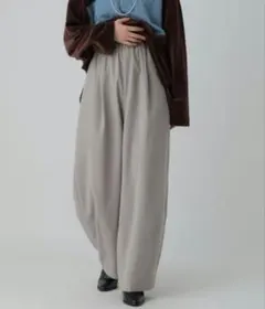 LEPSIM　ツイルコクーンパンツ