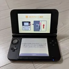 【美品】ニンテンドー3DS LL 本体 ブラック レッド　充電器、sdカード無