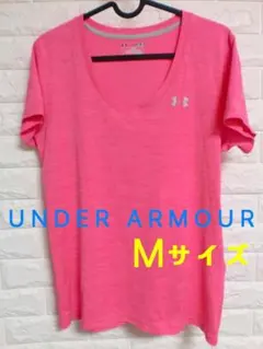 アンダーアーマー♪■スポーツTシャツ■M■PK■ストレッチ♪