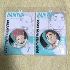 ハイキュー!! 缶バッジ&特製ホルダー 青城