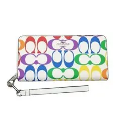 超美品 コーチ COACH 長財布 ラウンドファスナー 11-25112505のサムネイル