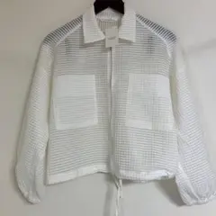 新品 Te chichi シアー チェック ジップブルゾンのサムネイル