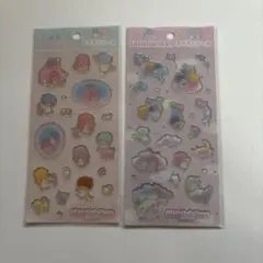 Little Twin Stars キキララ キラぷくシール
