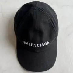 BALENCIAGA ツートンカラーロゴキャップ - メルカリ