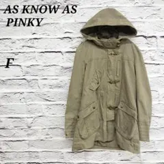 R3909//アズノゥアズピンキー 【F】 モッズコート フックボタン