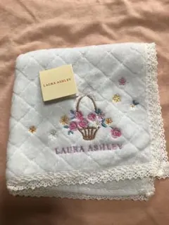 LAURA ASHLEY タオルハンカチ 花柄 レースのサムネイル