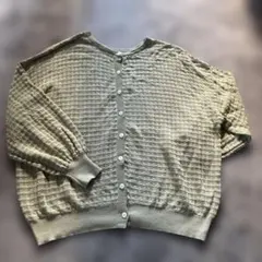 FREAK‘S STORE長袖 カーディガン ライトグリーンのサムネイル