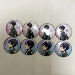 進撃の巨人 エレン 缶バッジ 冬の歩み ロフト 8点セット