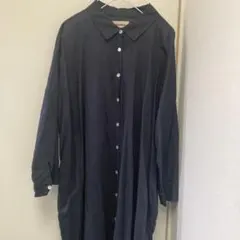 hagumu シャツワンピース　リネン混のサムネイル