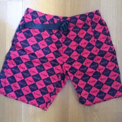 WILD THINGS cola cola短パン赤×黒