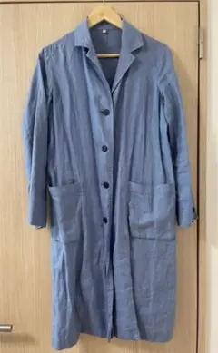 麻　ロングコート　無印良品　良品計画のサムネイル