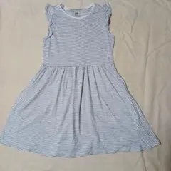 H&M ノースリーブ ボーダー 원피스