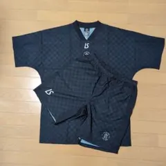 ルースイソンブラ ダークグレー サッカーウェア上下セット Lサイズ