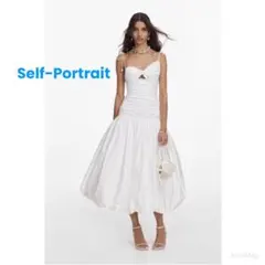 ❇️Selfportrait正規26春新セルフポートレートホワイトオールインワン 
