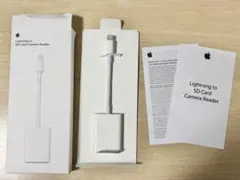 Apple純正　Lightning SDカードリーダー
