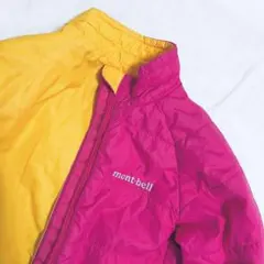 モンベル　リバーシブル　中綿コート 100cm