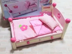 美品　PINOCCHIO　かわいいはなちゃん　木製ベッドSET