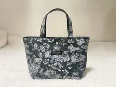 【keiko様専用】リバティ　キルトバッグ　セリーヌカーボンブルー　Sサイズ