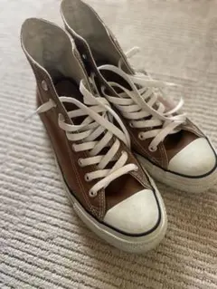 CONVERSE ハイカットスニーカー ブラウン