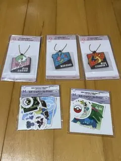 ポケモン一番くじ　キーホルダー・ステッカーセット