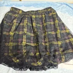 Fairippleフェアリプル バルーンミニスカート　チュール　美品