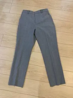 UNIQLO グレー チェック スラックス M
