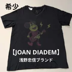 超レア【JOAN DIADEM】 Vネック Tシャツ ブラック Lサイズ