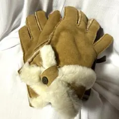 【Sサイズ】UGG シープスキン グローブ 手袋 キャメル これからの季節に❅꙳