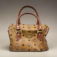 MCM エムシーエム ヴィセトス ハンドバッグ ボストンバッグ ブラウンのサムネイル