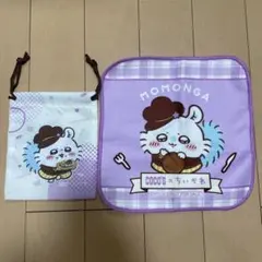 ちいかわココス ハンカチ 巾着 モモンガ　2点セット